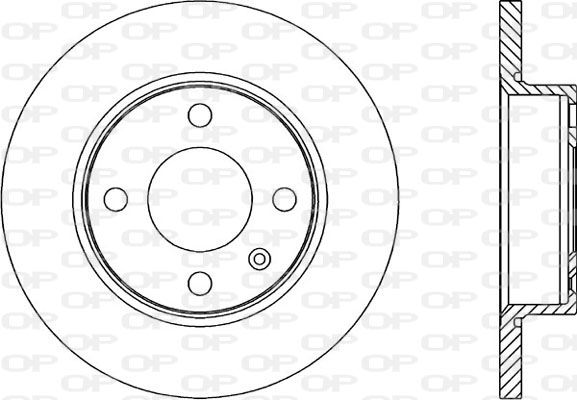 OPEN PARTS Piduriketas BDA1670.10